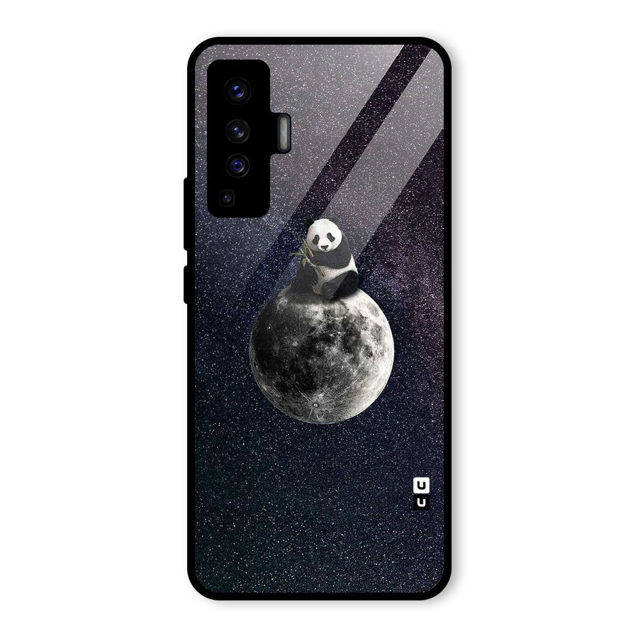Panda Space Glass Back Case for Vivo X50