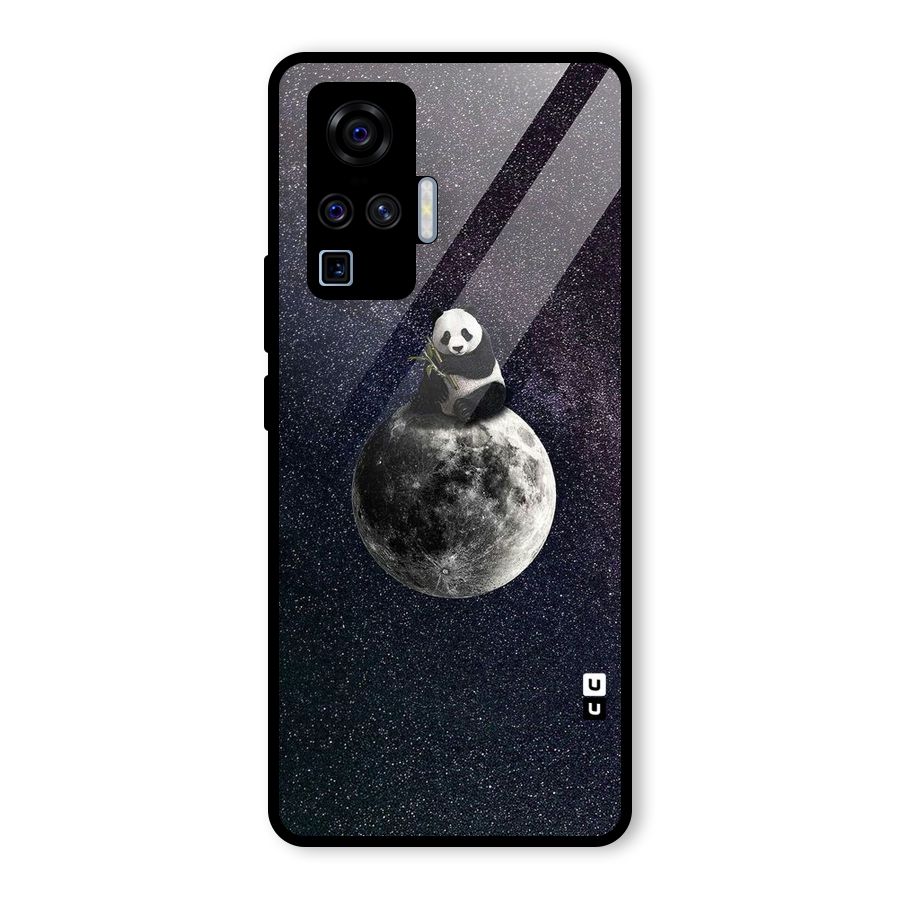 Panda Space Glass Back Case for Vivo X50 Pro