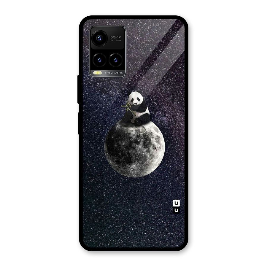Panda Space Glass Back Case for Vivo Y21A