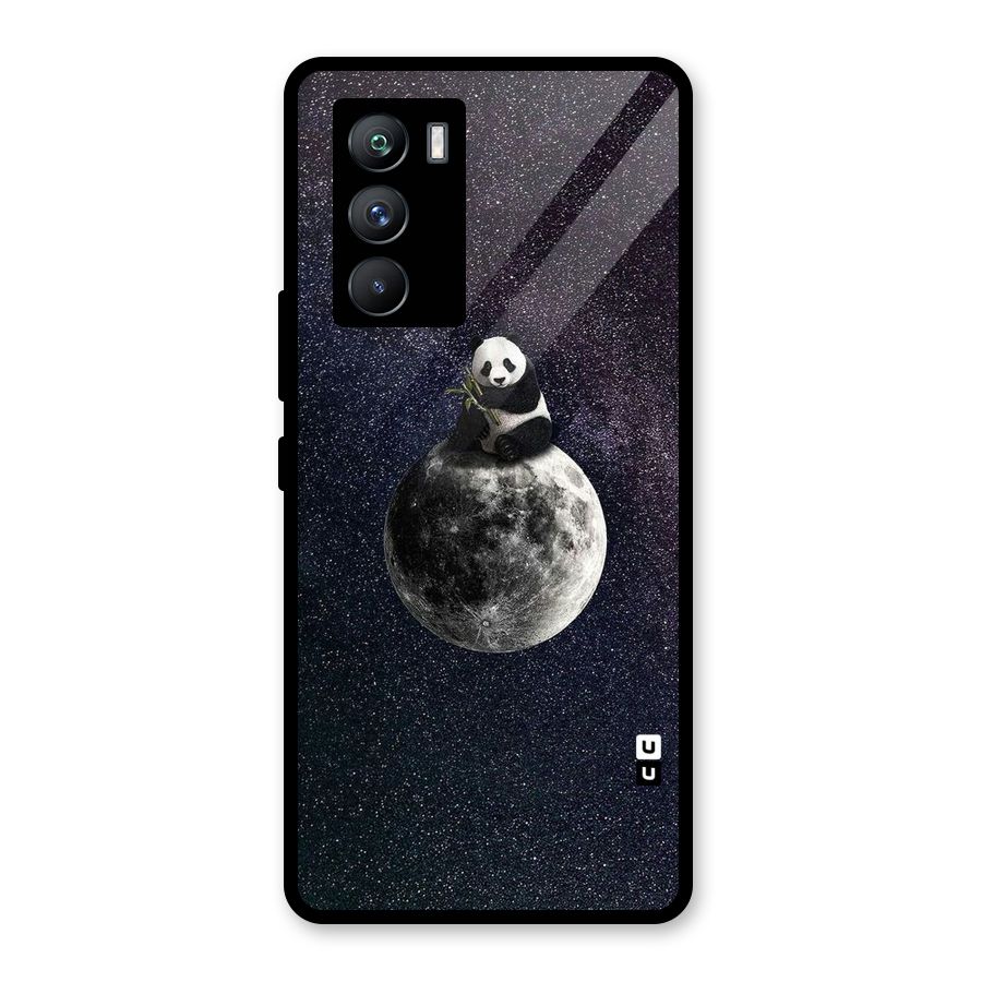 Panda Space Glass Back Case for Vivo iQOO 9 SE