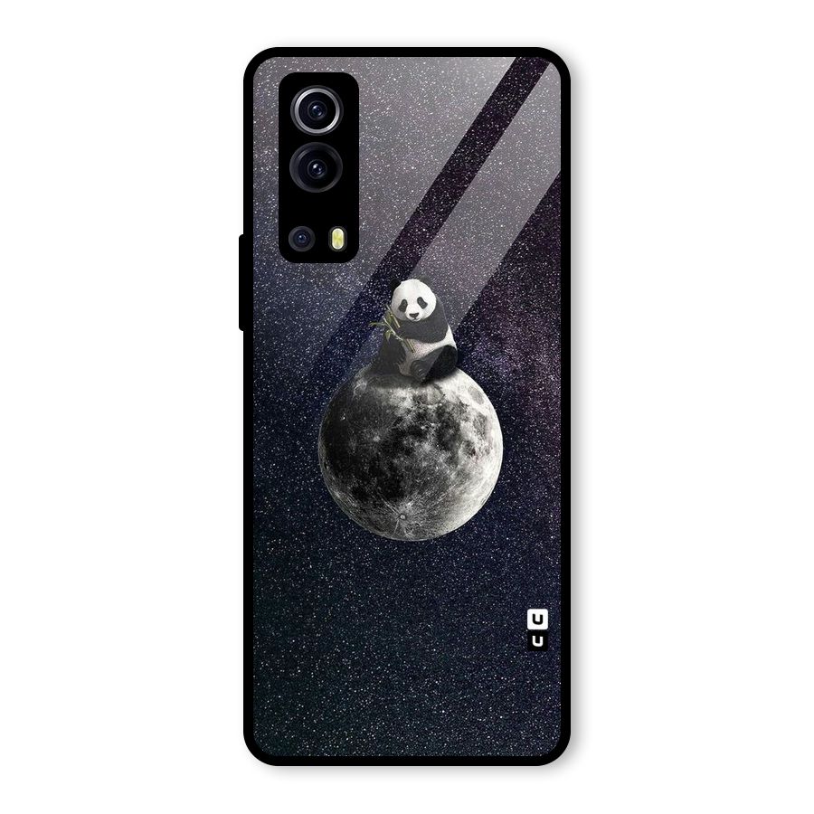 Panda Space Glass Back Case for Vivo iQOO Z3