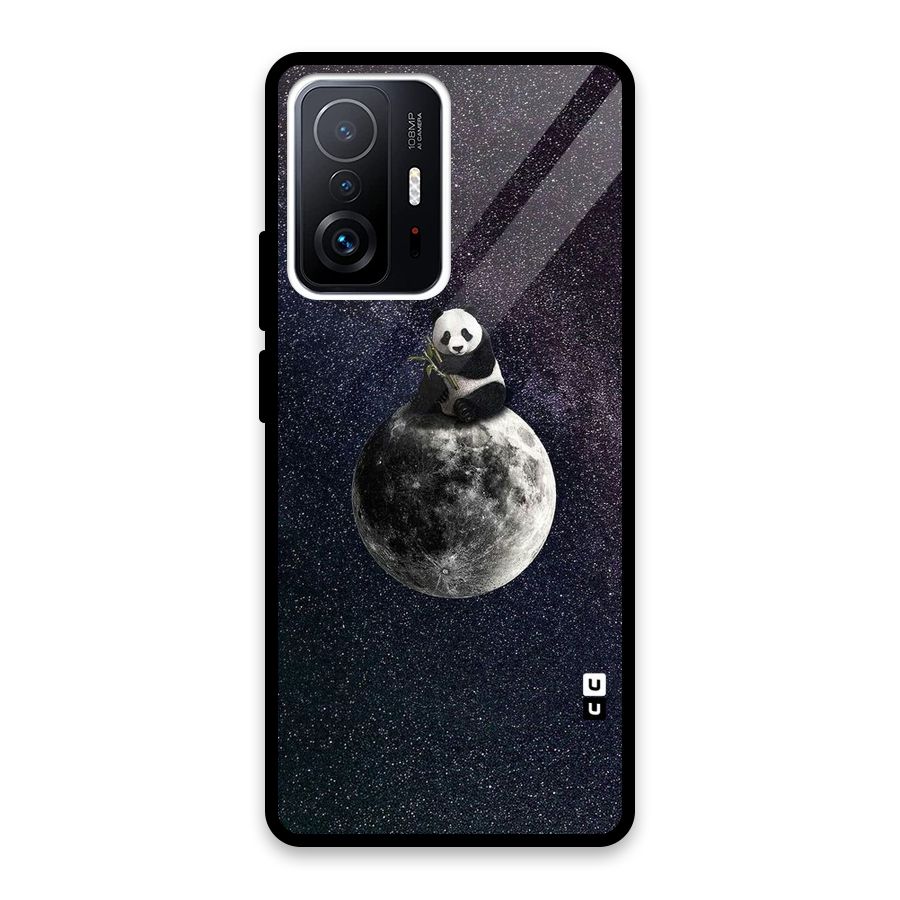 Panda Space Glass Back Case for Xiaomi 11T Pro
