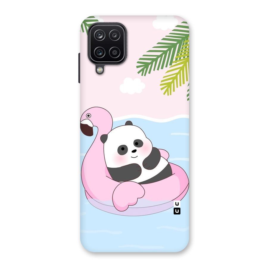 Panda Swim Back Case for Galaxy A12
