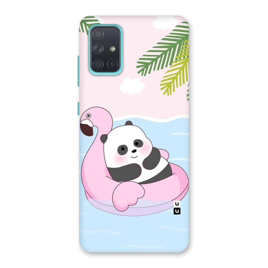 Panda Swim Back Case for Galaxy A71