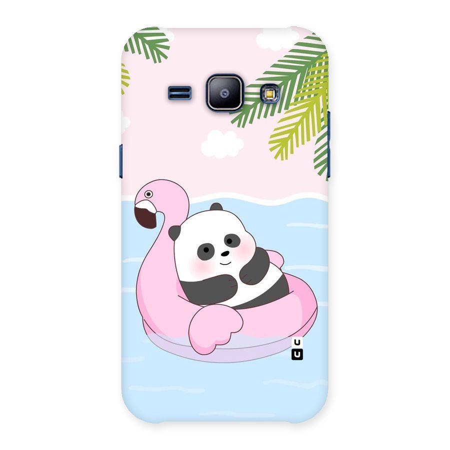 Panda Swim Back Case for Galaxy J1