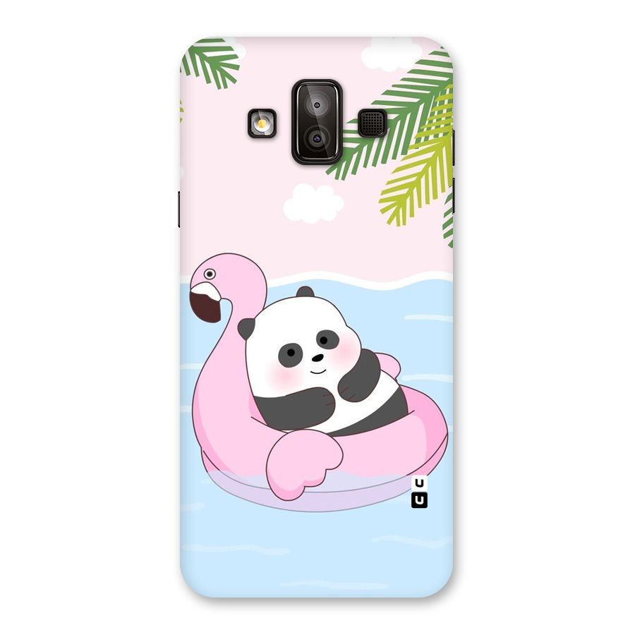 Panda Swim Back Case for Galaxy J7 Duo