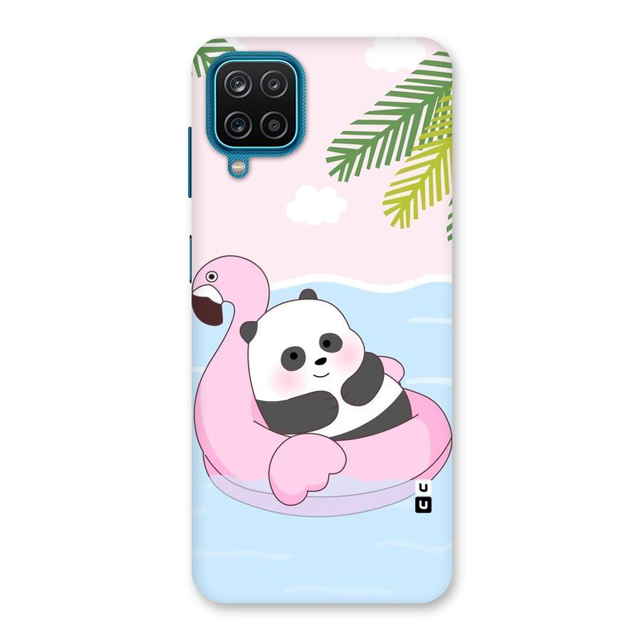 Panda Swim Back Case for Galaxy M12