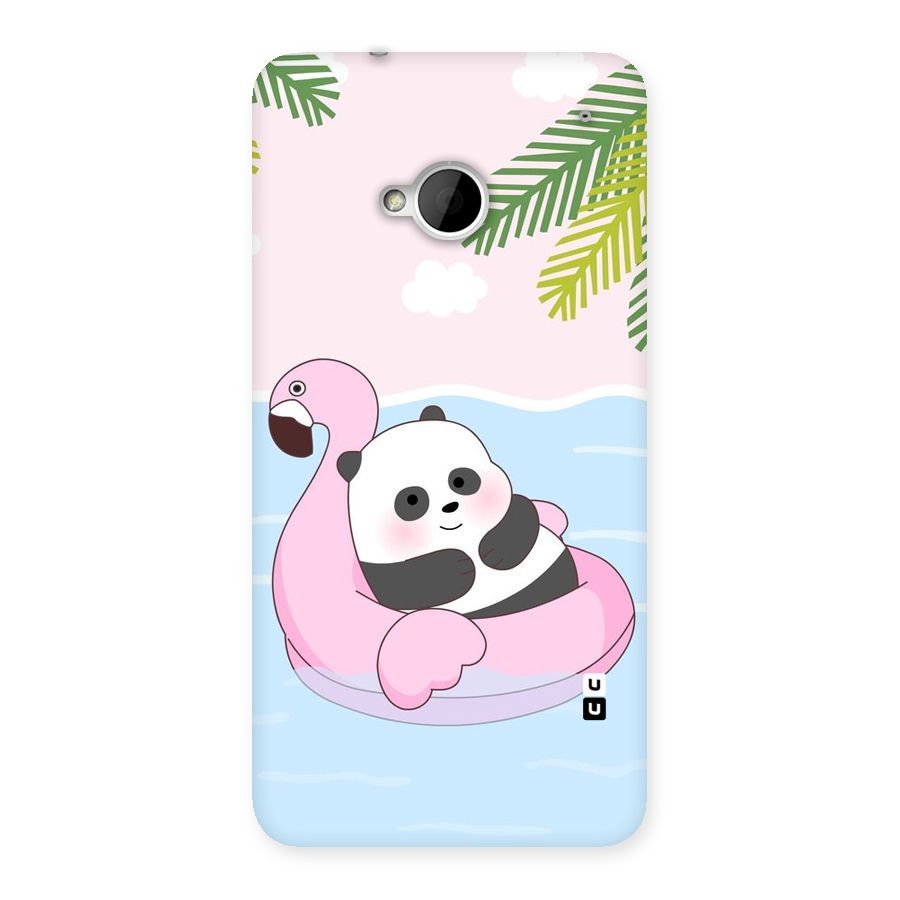Panda Swim Back Case for HTC One M7