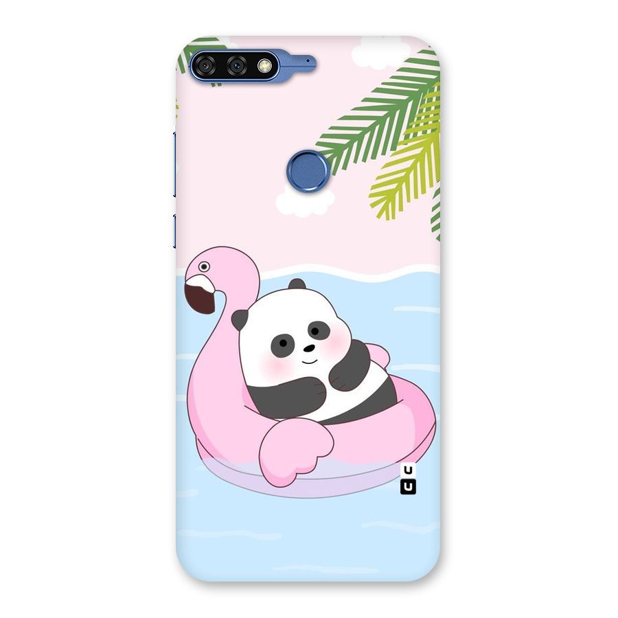 Panda Swim Back Case for Honor 7C