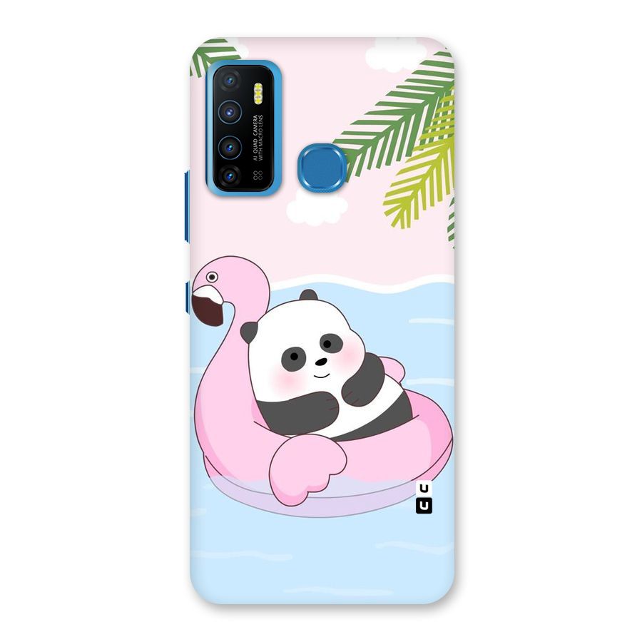 Panda Swim Back Case for Infinix Hot 9