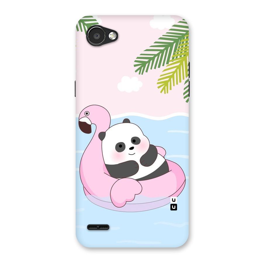Panda Swim Back Case for LG Q6