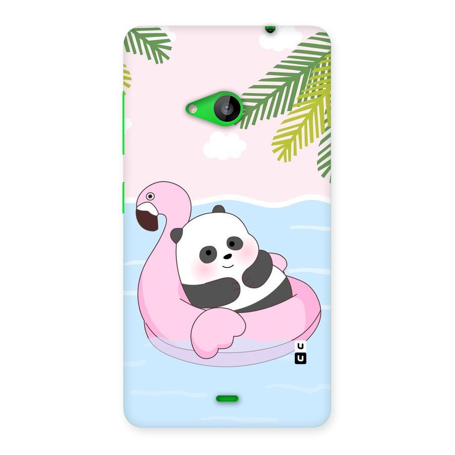 Panda Swim Back Case for Lumia 535