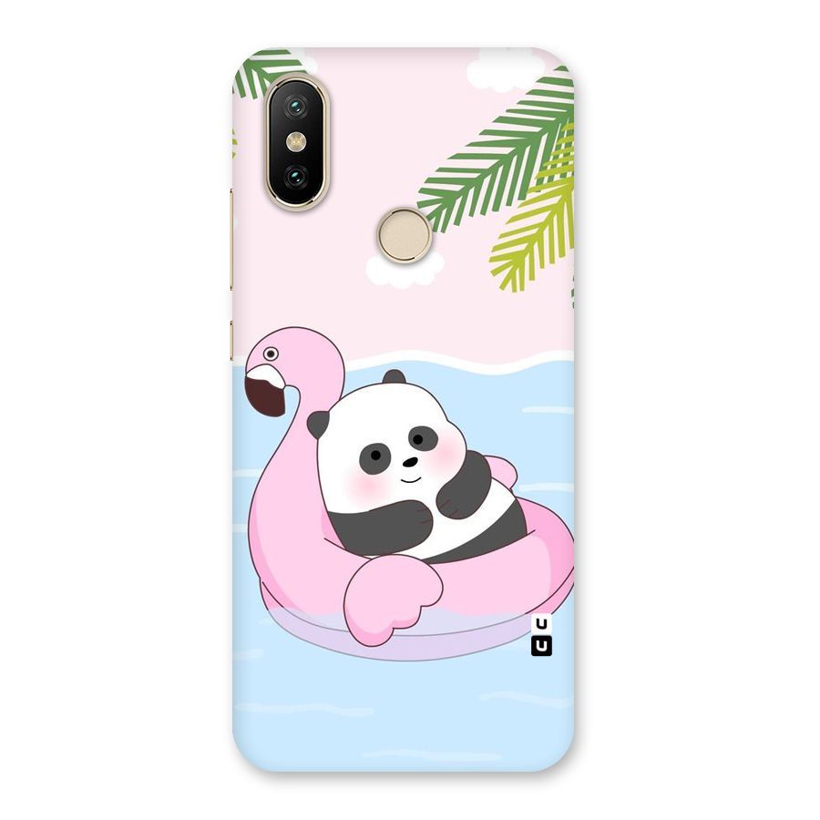 Panda Swim Back Case for Mi A2