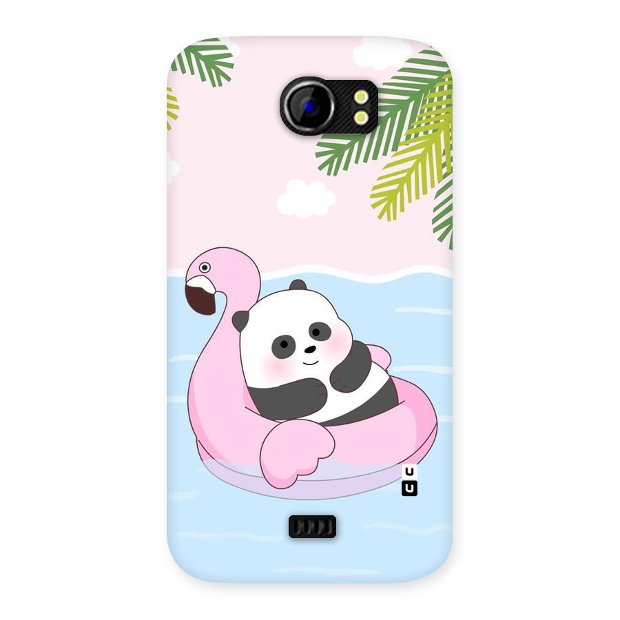 Panda Swim Back Case for Micromax Canvas 2 A110