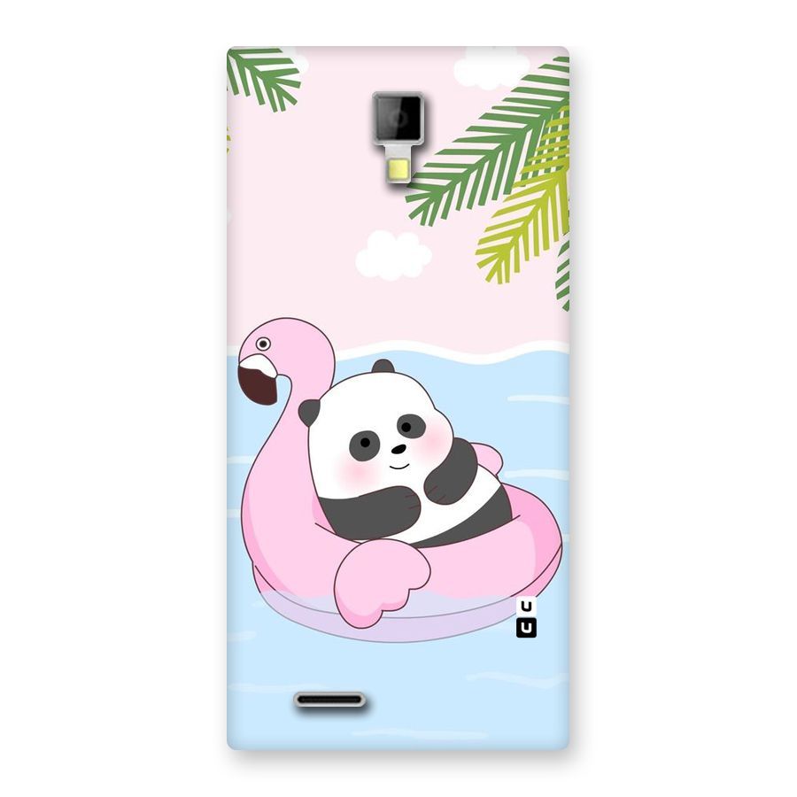 Panda Swim Back Case for Micromax Canvas Xpress A99