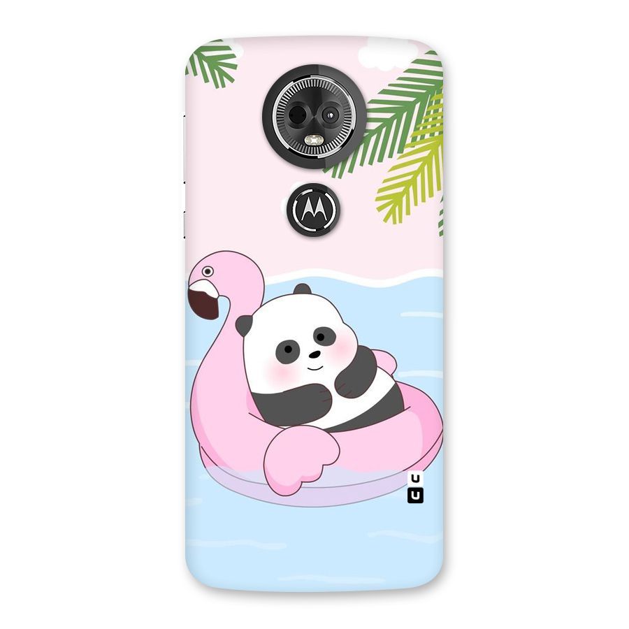 Panda Swim Back Case for Moto E5 Plus