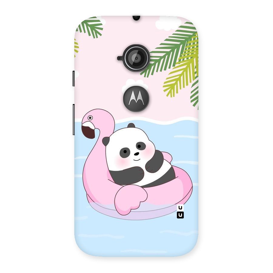 Panda Swim Back Case for Moto E 2nd Gen