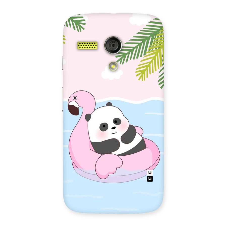 Panda Swim Back Case for Moto G