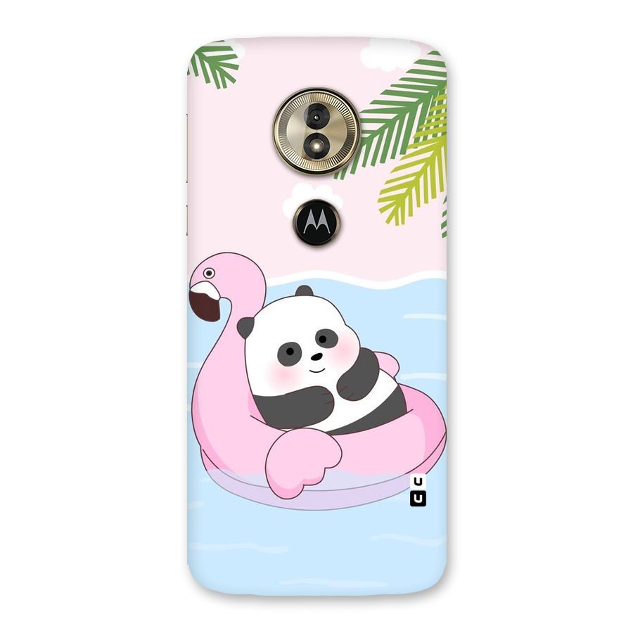 Panda Swim Back Case for Moto G6 Play