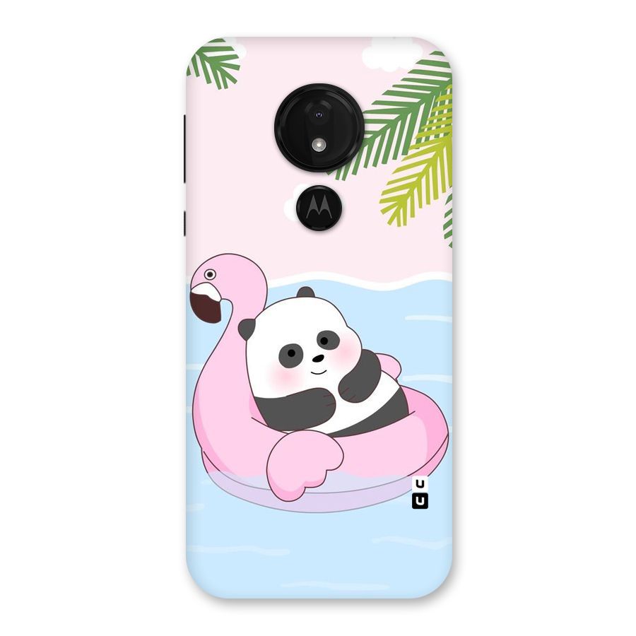 Panda Swim Back Case for Moto G7 Power