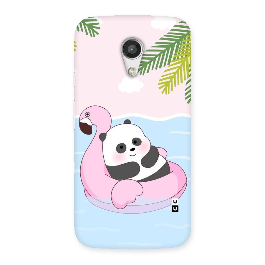 Panda Swim Back Case for Moto G 2nd Gen