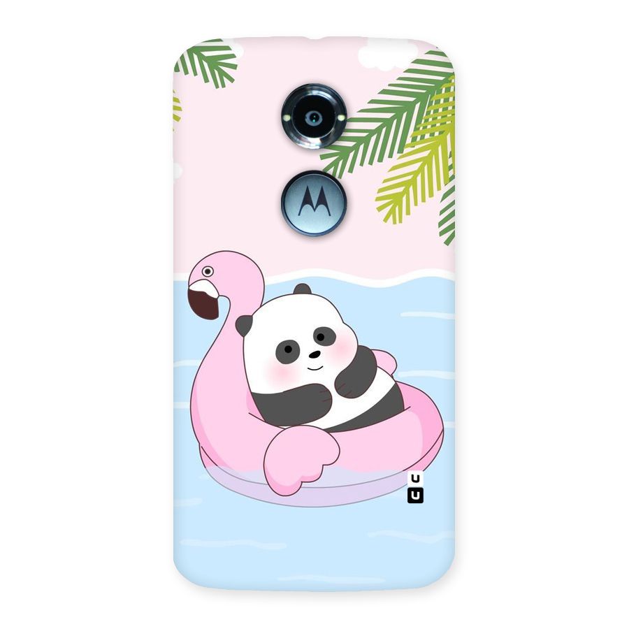 Panda Swim Back Case for Moto X 2nd Gen