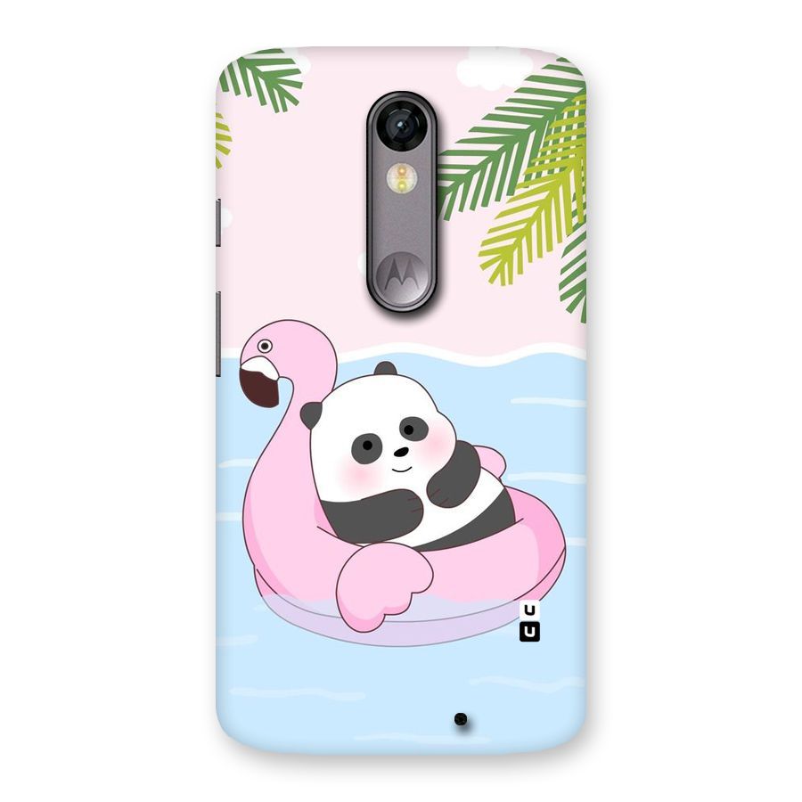 Panda Swim Back Case for Moto X Force