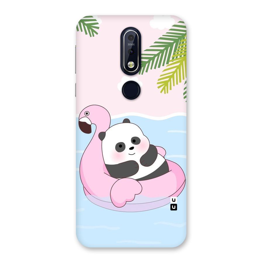 Panda Swim Back Case for Nokia 7.1