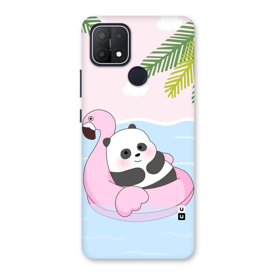 Panda Swim Back Case for Oppo A15s