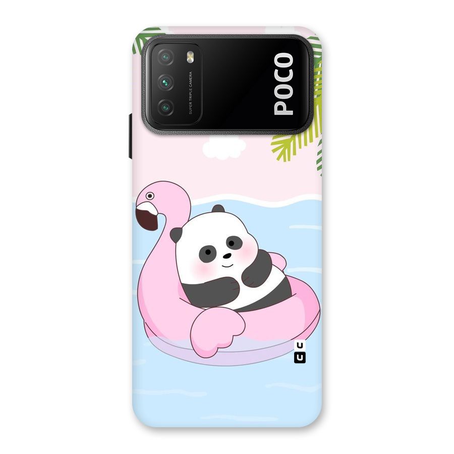 Panda Swim Back Case for Poco M3