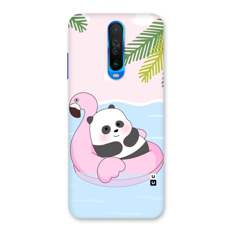 Panda Swim Back Case for Poco X2