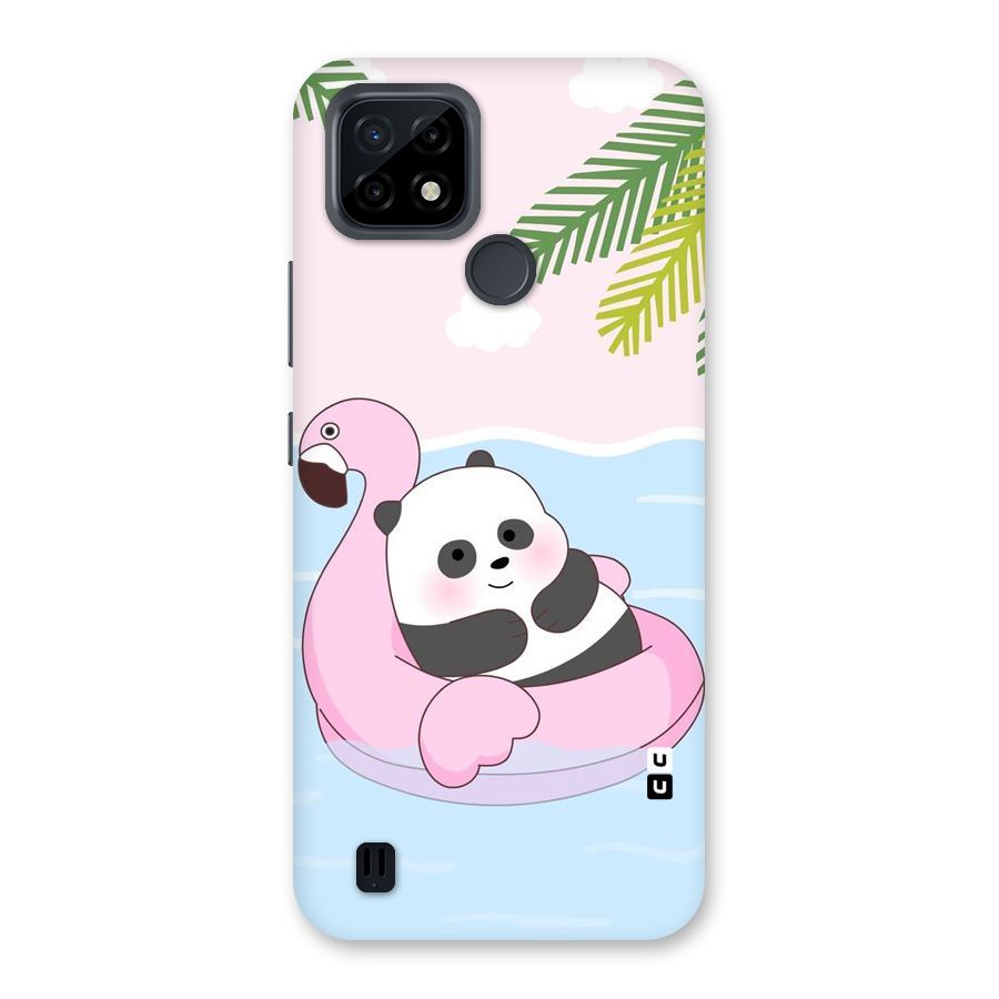 Panda Swim Back Case for Realme C21