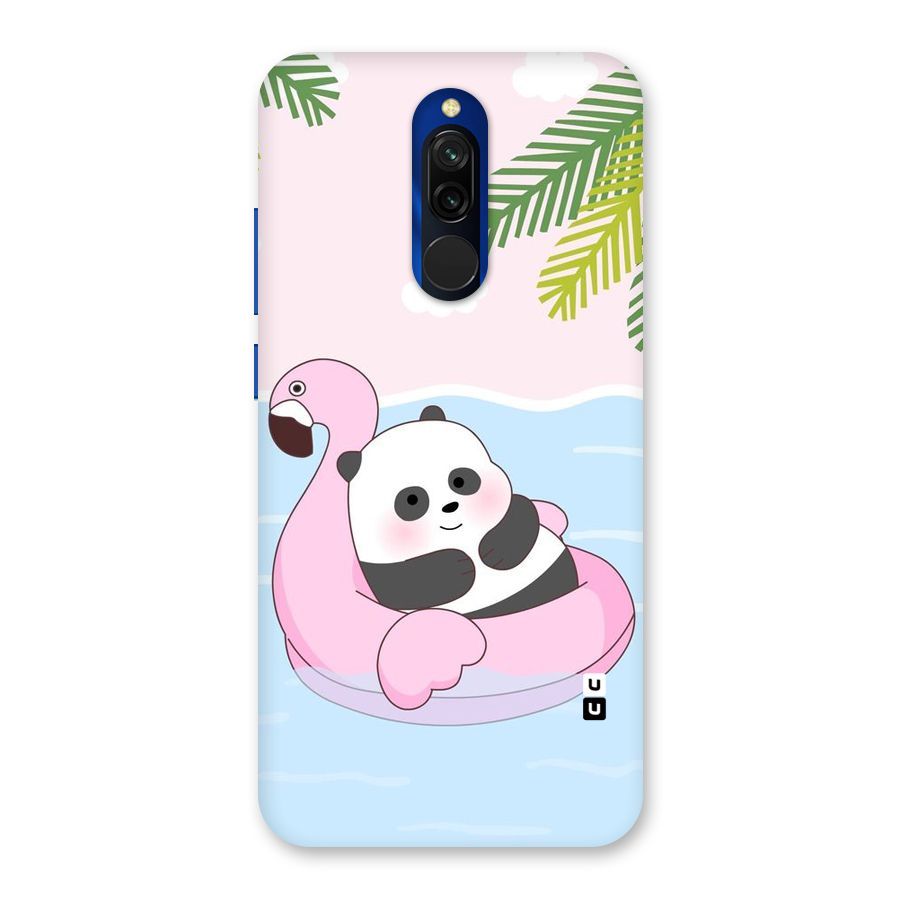 Panda Swim Back Case for Redmi 8