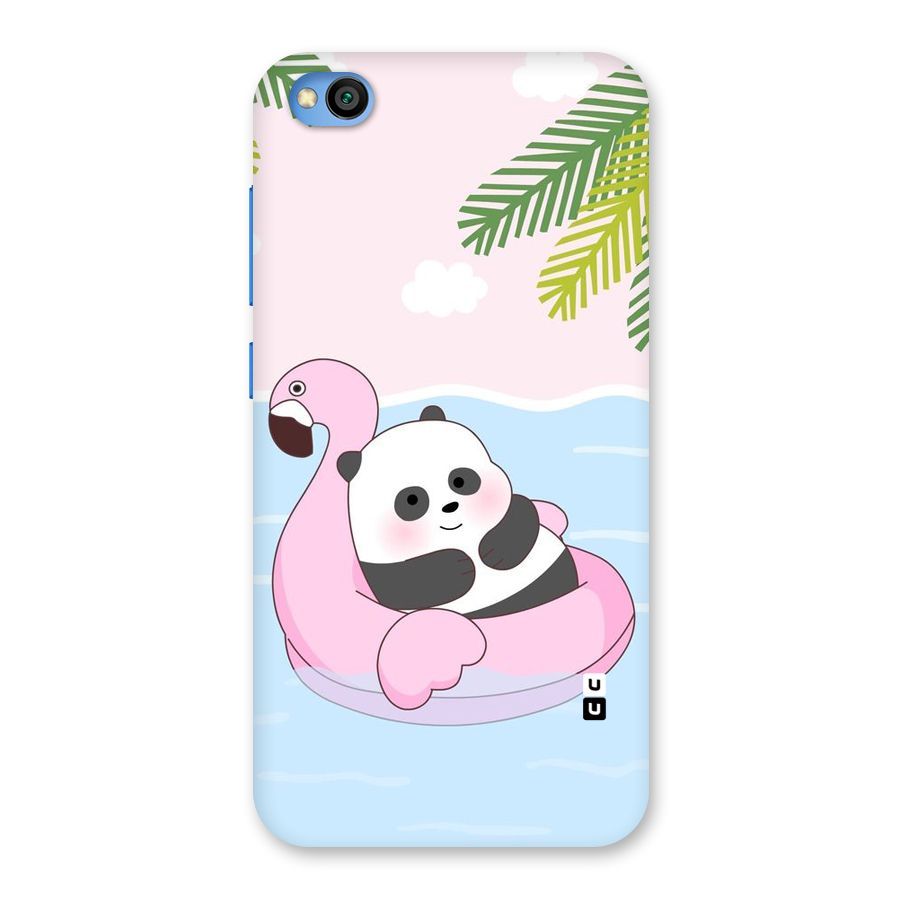 Panda Swim Back Case for Redmi Go