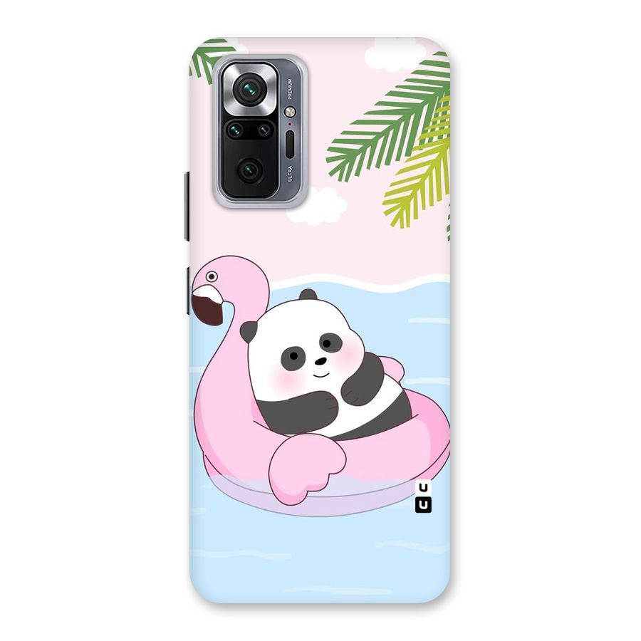 Panda Swim Back Case for Redmi Note 10 Pro Max