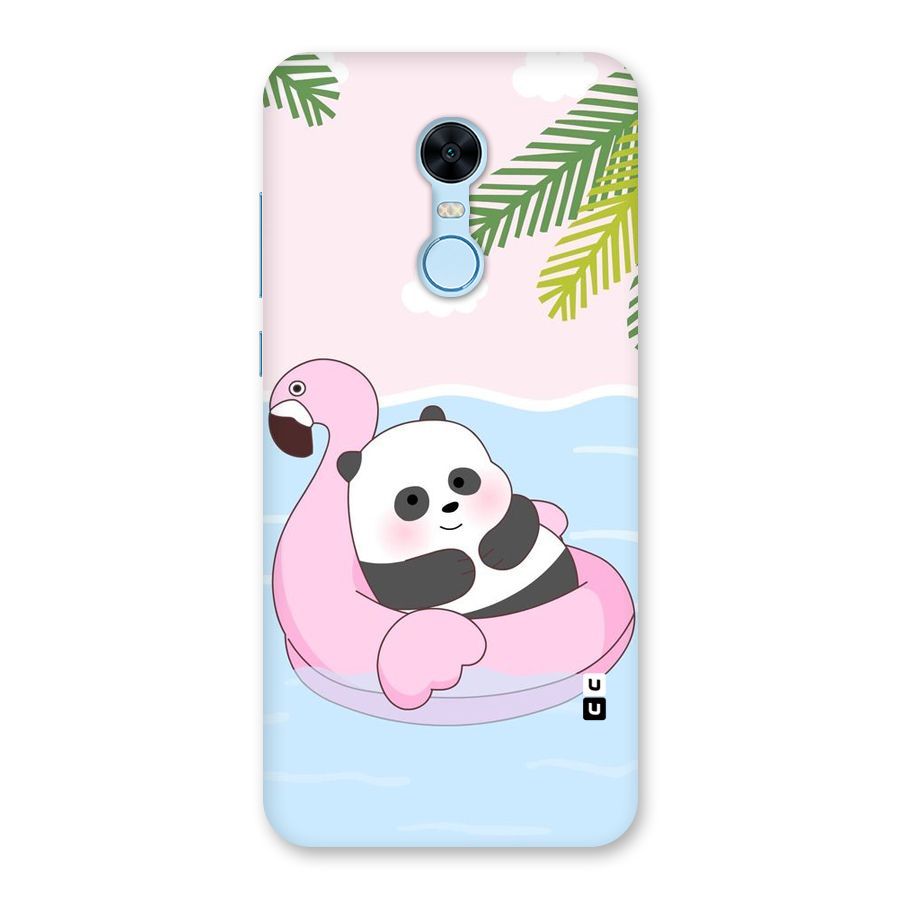 Panda Swim Back Case for Redmi Note 5