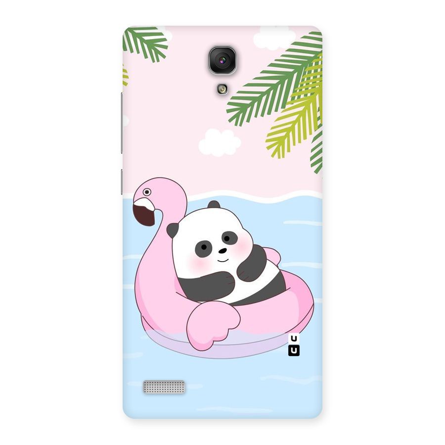 Panda Swim Back Case for Redmi Note Prime