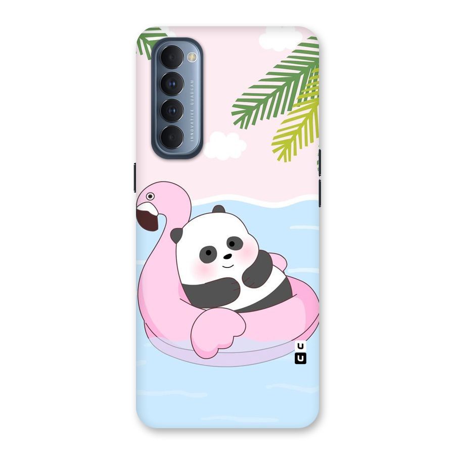 Panda Swim Back Case for Reno4 Pro