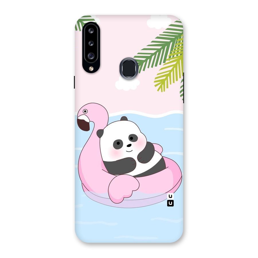 Panda Swim Back Case for Samsung Galaxy A20s