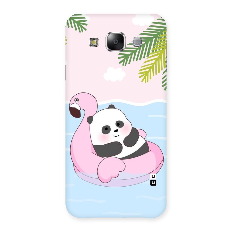 Panda Swim Back Case for Samsung Galaxy E5