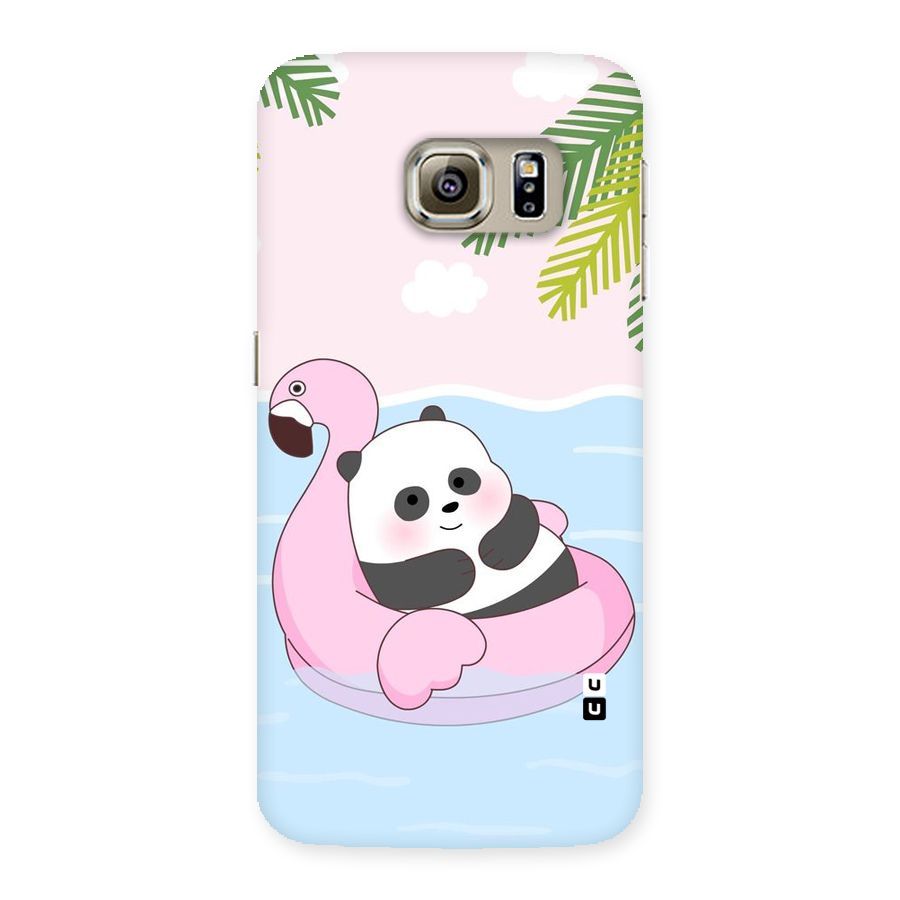 Panda Swim Back Case for Samsung Galaxy S6 Edge
