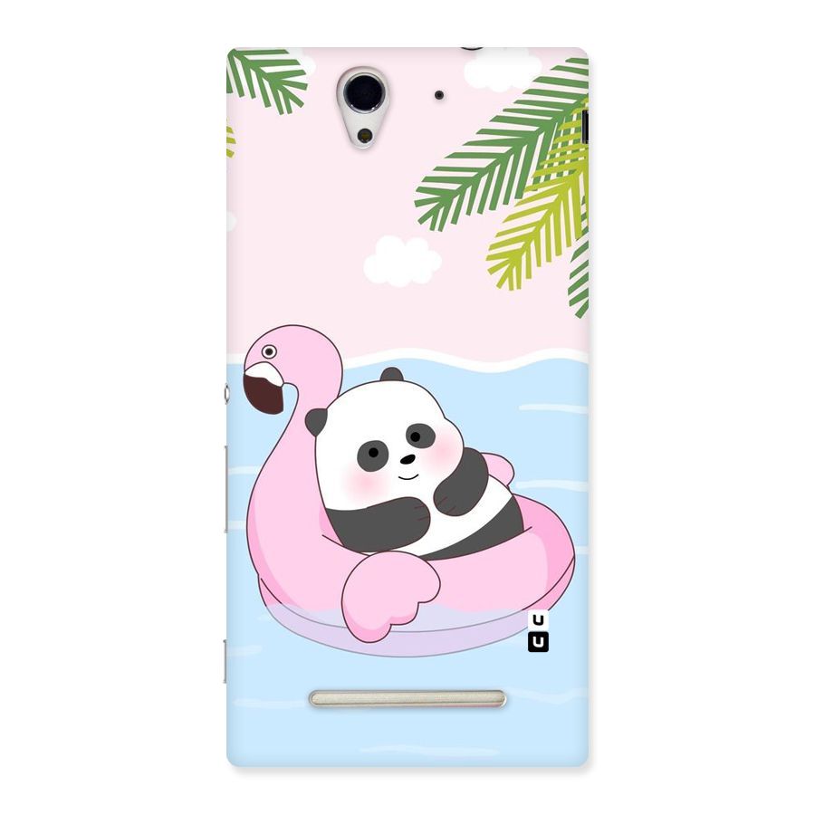 Panda Swim Back Case for Sony Xperia C3
