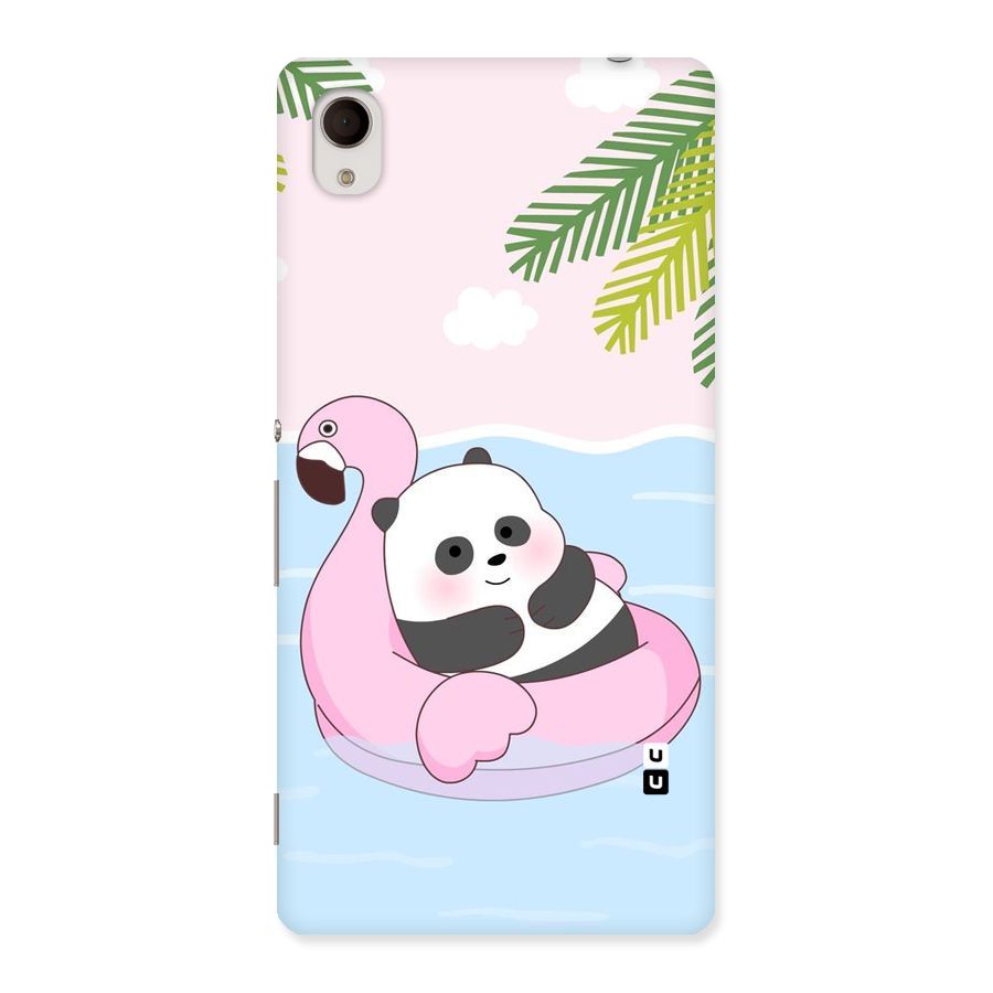 Panda Swim Back Case for Sony Xperia M4
