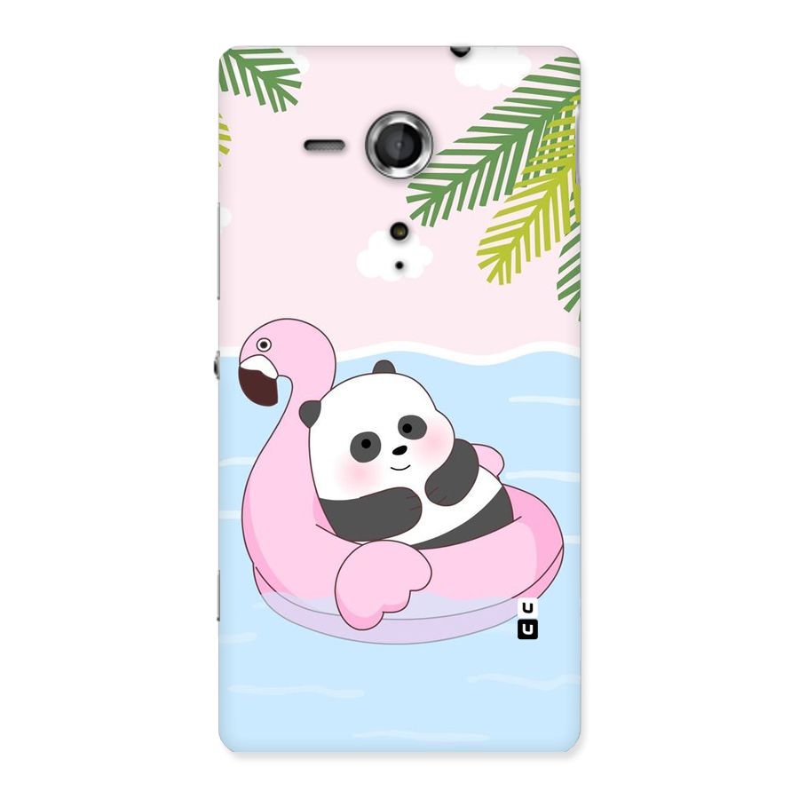 Panda Swim Back Case for Sony Xperia SP