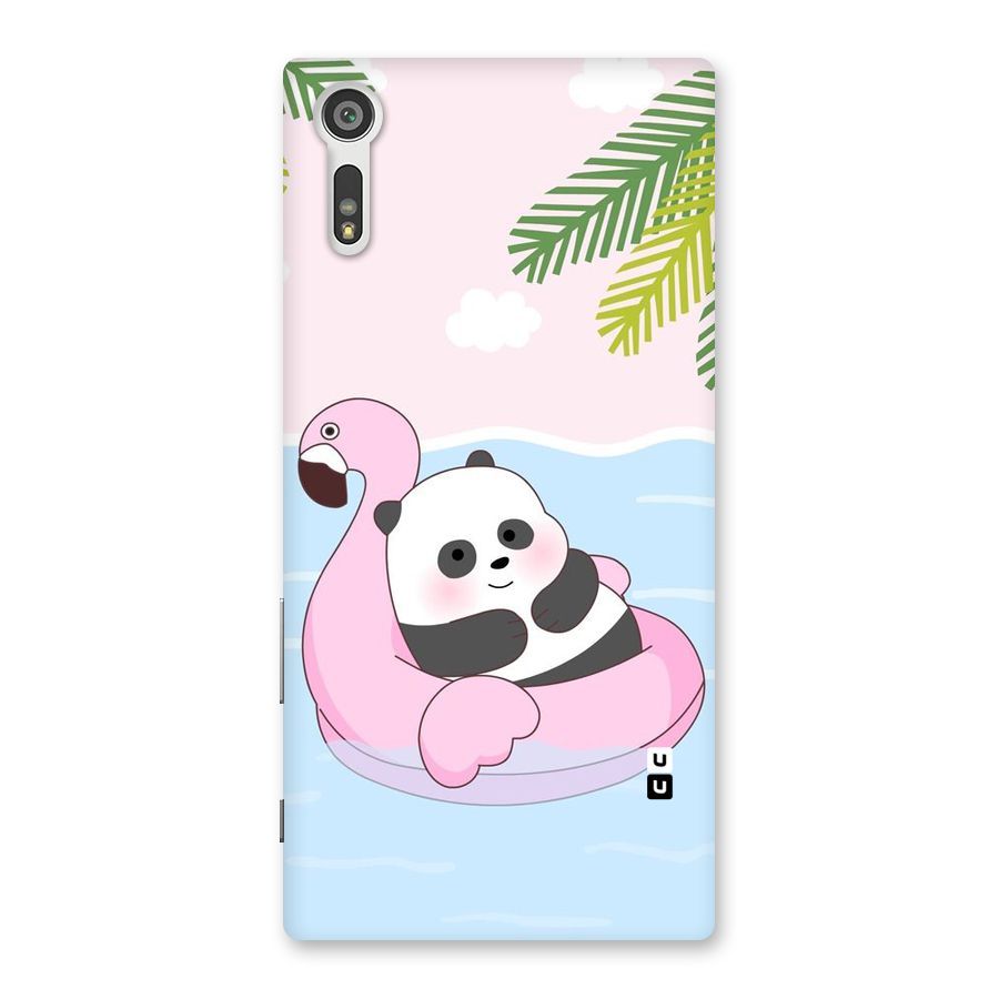 Panda Swim Back Case for Xperia XZ