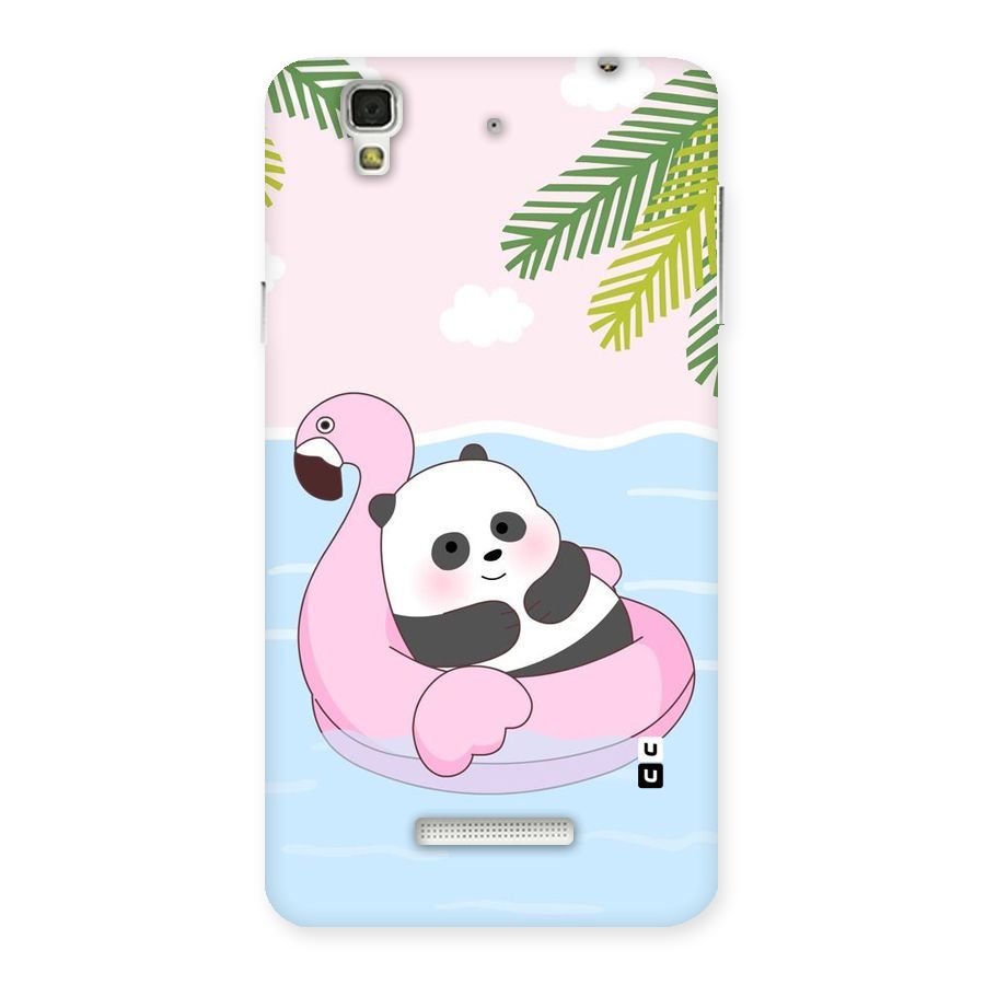 Panda Swim Back Case for YU Yureka Plus