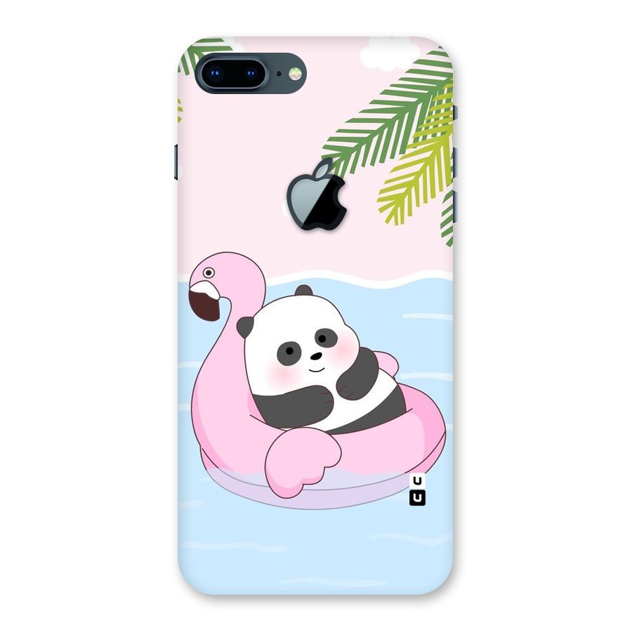 Panda Swim Back Case for iPhone 7 Plus Apple Cut
