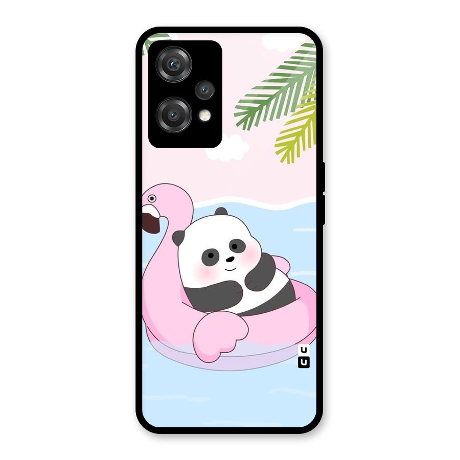 Panda Swim Glass Back Case for OnePlus Nord CE 2 Lite 5G