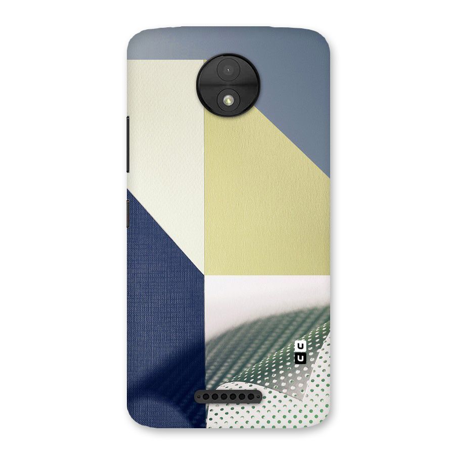 Paper Art Back Case for Moto C