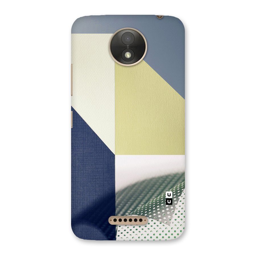 Paper Art Back Case for Moto C Plus